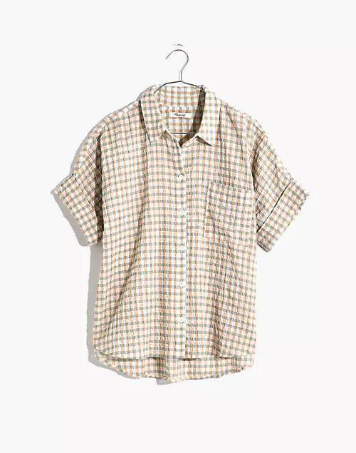 Gingham Seersucker Daily Shirt | Madewell