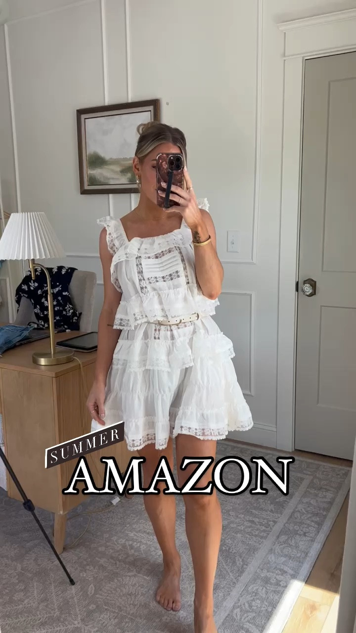 Summer Amazon try on haul🔥 (wearing size small in all🫶🏼) 