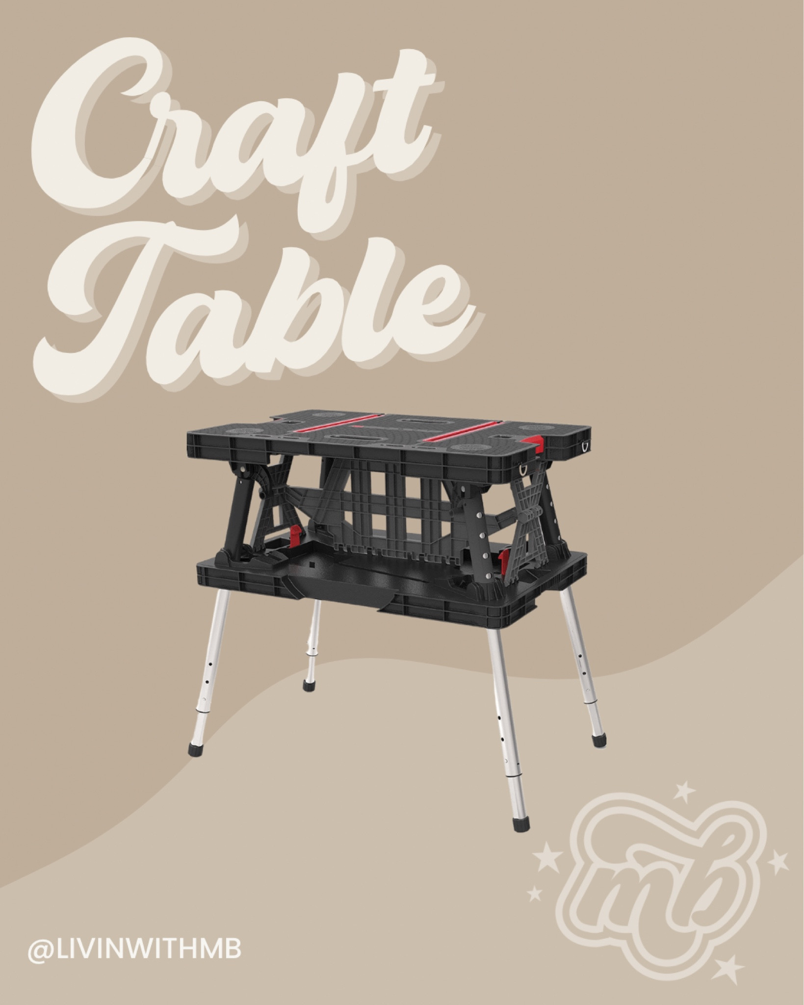 So many uses for this utility table!