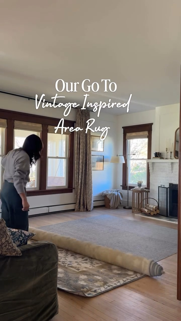 Comment SHOP below to have my favorite vintage inspired area rug sent to your DMs! 

This rug is truly a show stopper and one of my most favorited items in my home! If you truly want that vintage-inspired feel in your home this is it! 

-

#CozyHomeInspo #VintageInspiredHome #CottageHome #PatternedInteriors #LivedInStyle