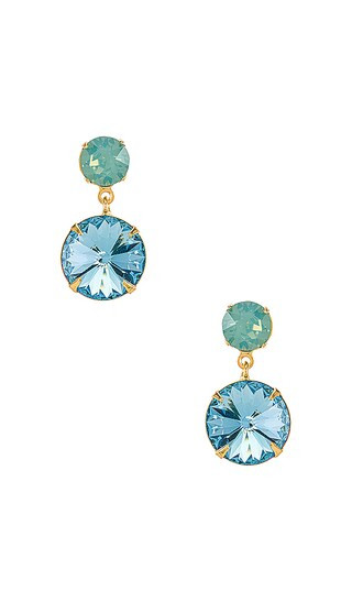 Lylah Earring in Aqua | Revolve Clothing (Global)