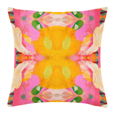 Flower Child Marigold 22x22 Pillow | Laura Park Designs
