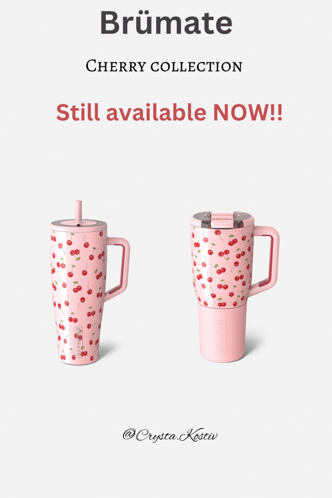 Krista’s cherry collection sold FAST! These are two options still available. Grab yours now! Era 40oz is my personal favorite!!!

#LTKActive #LTKFindsUnder50 #LTKFitness