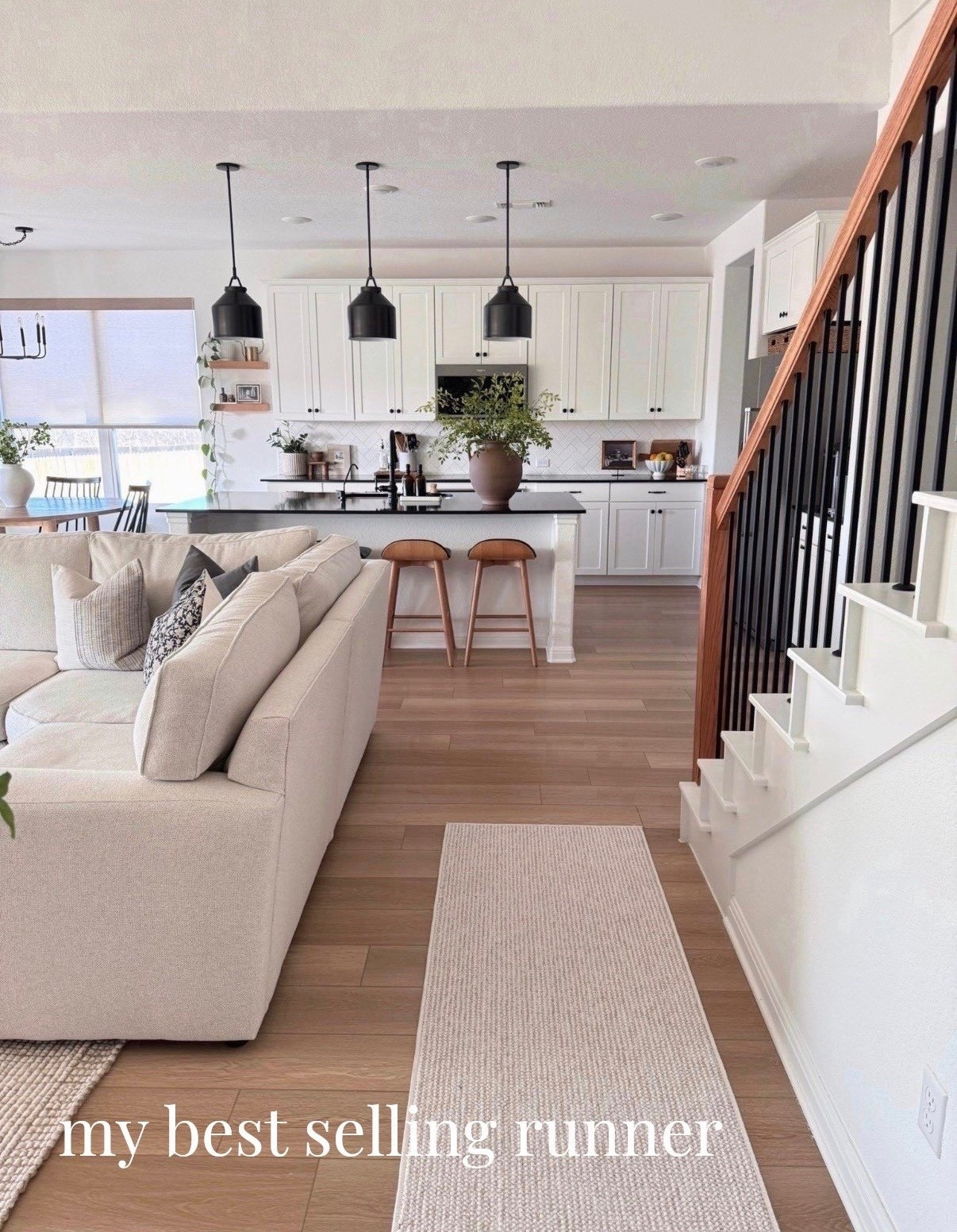 BACK IN STOCK and it’s on SALE! 🙌🏼 My best selling runner rug has the prettiest texture AND it’s only $39 for a 2x6 runner size! All sizes are on sale and it comes in 3 color options! I have the Ivory Beige 😍

Home Decor Inspo, Neutral Home Style, Pottery Barn Inspired, Runner Rug, Modern Transitional Home, Target Home Style 

#targethome #homeswithpurpose #neutralhomesofinsta #cozyhomedecor #boujieonabudget #targetstyle #homedecorinspo #newbuildhome 

Runner rug, neutral rug, target sale, target find 

#LTKCyberWeek 

#LTKFindsUnder50 #LTKFindsUnder100 

#LTKSaleAlert #LTKHome