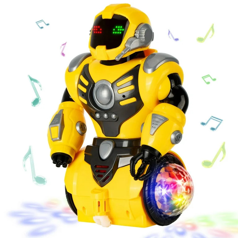 Dammyty Robot Toy for Kids, Intelligent Electronic Walking Dancing Singing Robot Toys with 360° ... | Walmart (US)