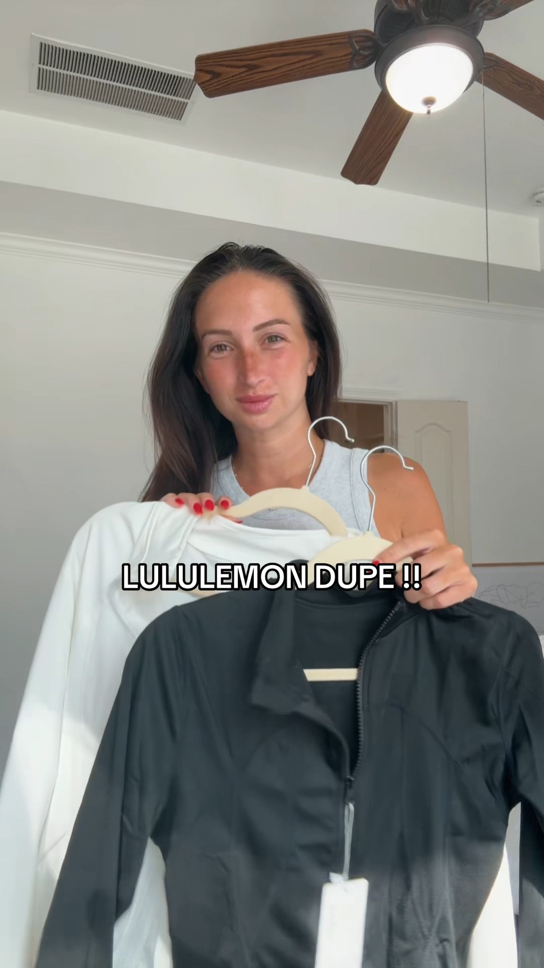 $28.99 vs $118 !!! Lululemon zip up dupe. #amazonfinds #lululemondupe #zipupathletictop

#LTKActive #LTKFamily #LTKSummerSales