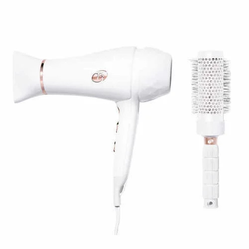 ($250 Value) T3 Luxe 2i Professional Hair Dryer + 2.5? Barrel Brush WHITE | Walmart (US)