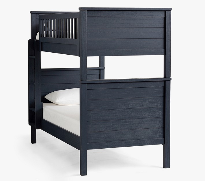 Charlie Twin-Over-Twin Bunk Bed | Pottery Barn Kids