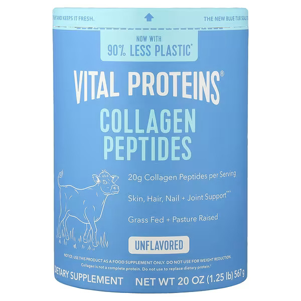 Vital Proteins, Collagen Peptides, Unflavored, 20 oz (567 g) | iHerb