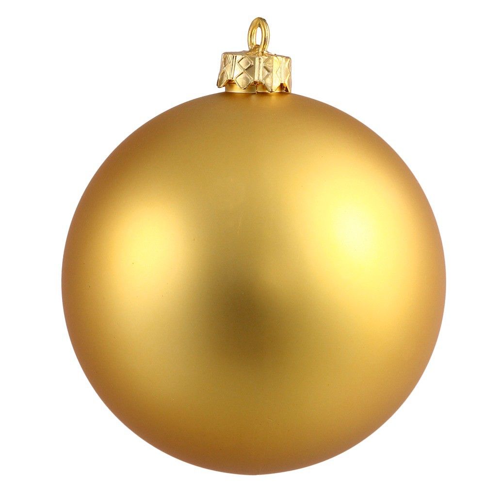 60ct Luxe Gold Plastic Ball Christmas Ornament Set | Target