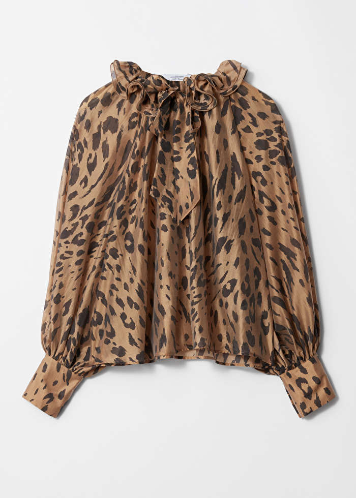 Ruffled Tie-Neck Blouse | & Other Stories (EU + UK)