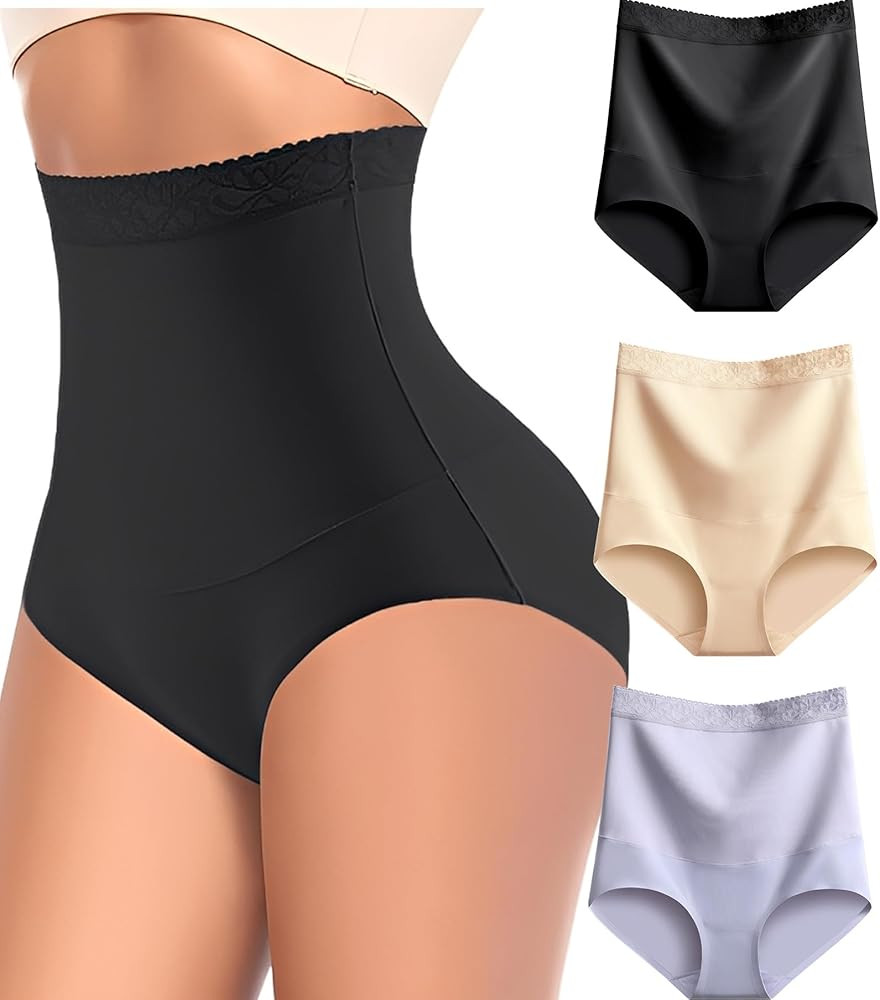 FINETOO Womens Tummy Control Shapewear Underwear High Waisted Seamless Panties Girdle Full Covera... | Amazon (US)