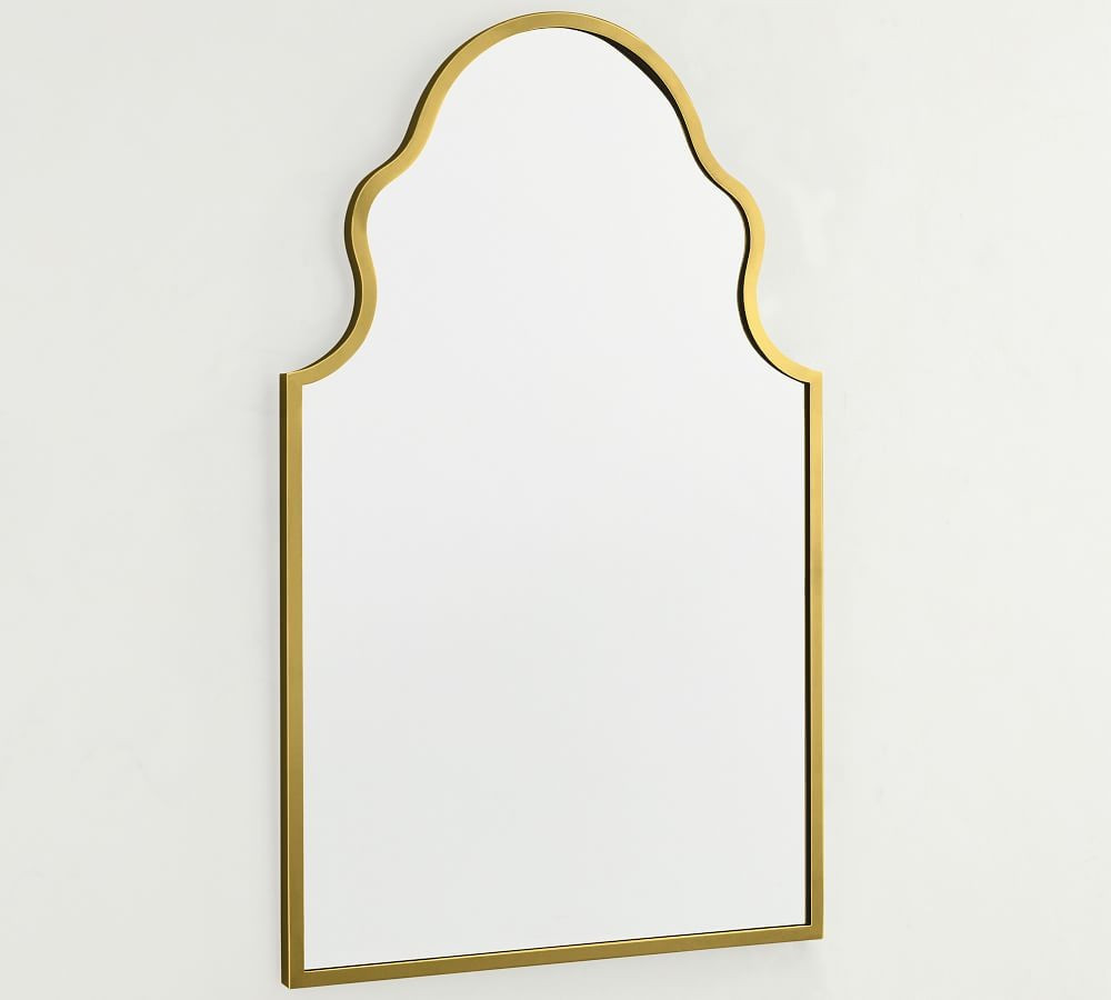 Stella Scalloped Frame Mirror | Pottery Barn (US)
