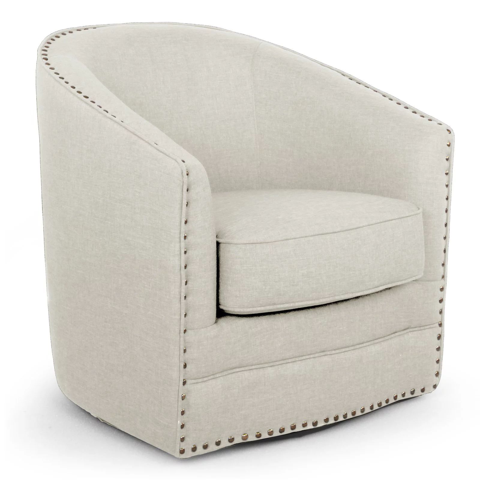 Baxton Studio Porter Barrel Chair | Walmart (US)