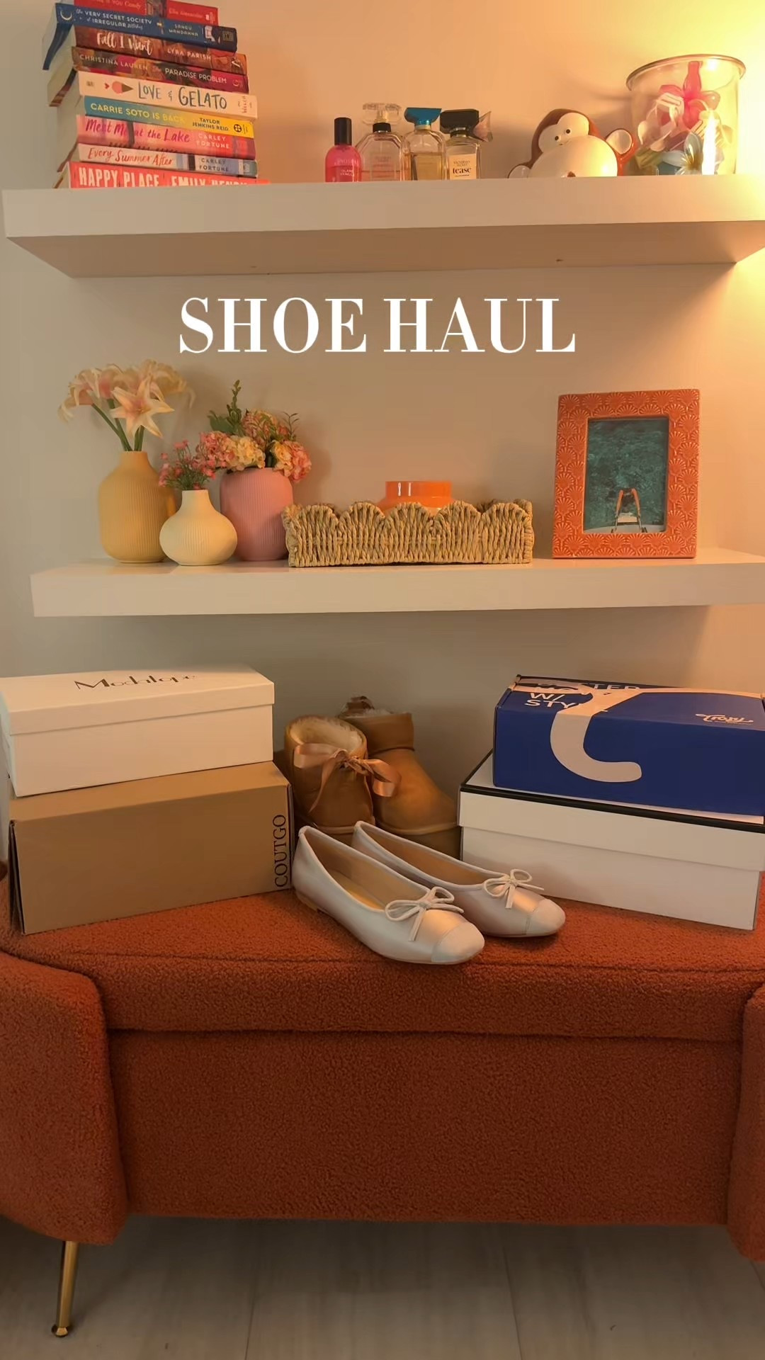 shoe haul!! flats, boots, everyday style shoes 🧡👢🩰