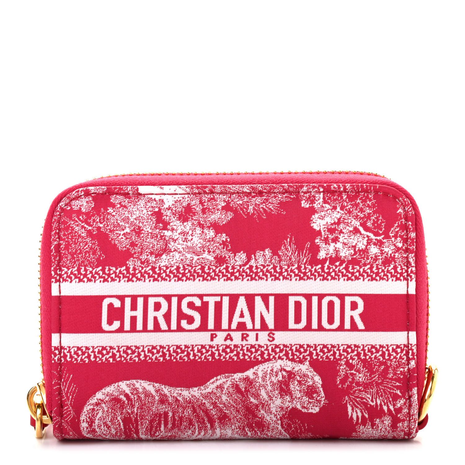 CHRISTIAN DIOR

Technical Fabric Embroidered Toile De Jouy DiorTravel Detachable Card Holder Red | Fashionphile