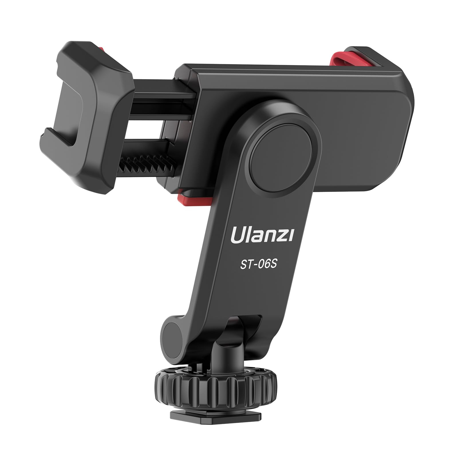 Phone Tripod Mount Holder for iPhone - ULANZI ST-06S Camera Hot 2 Cold Shoe Phone Mount Compatibl... | Amazon (US)