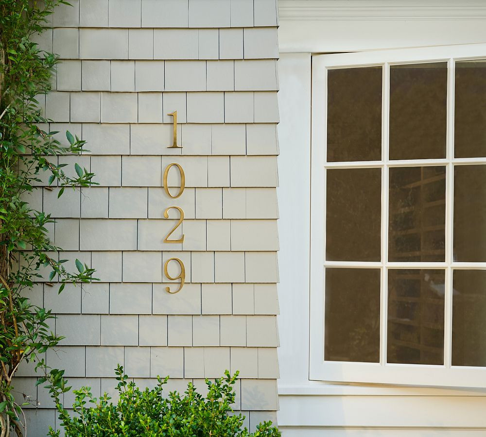Sansome House Numbers | Pottery Barn (US)
