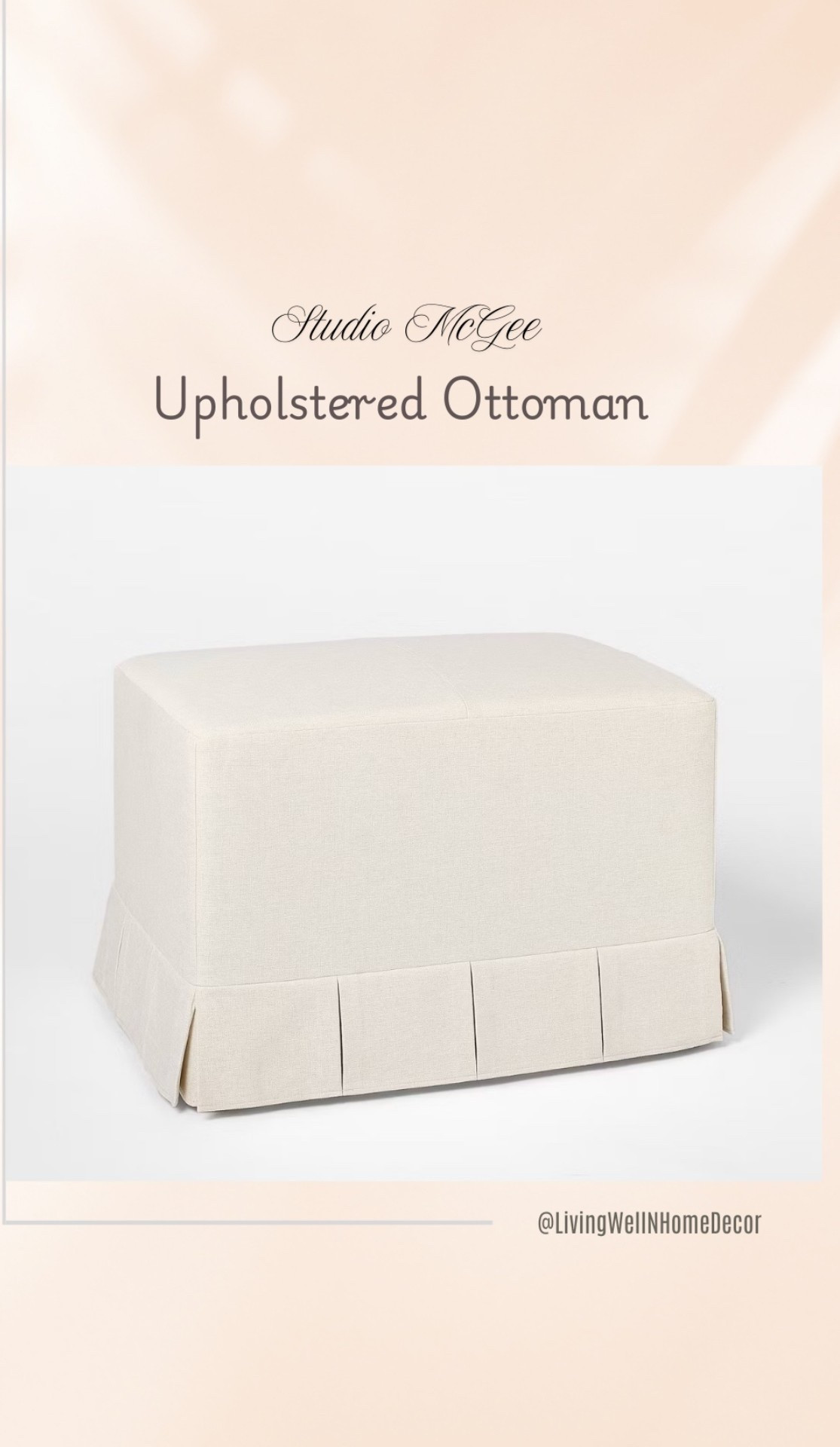 Dimensions (Overall): 
18.5 Inches (H) x 26.8 Inches (W) x 19.9 Inches (D)

#LTKSaleAlert #LTKHome #LTKStyleTip