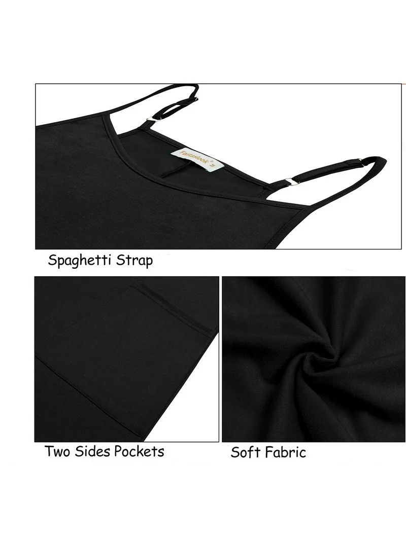 Fantaslook Jumpsuits for Women Casual Summer Rompers Sleeveless Loose Spaghetti Strap Shorts Over... | Walmart (US)