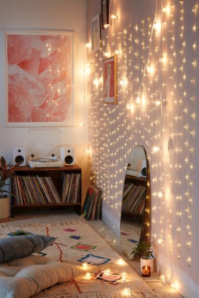 Extra Long Copper Firefly String Lights - Metallic One Size at Urban Outfitters | Urban Outfitters US