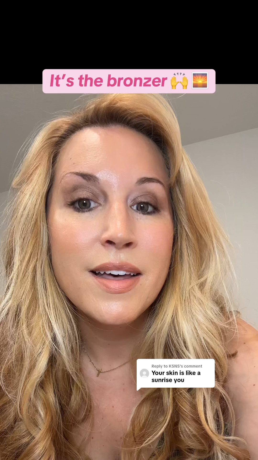 It’s the bronzer 😆 #bronzedskin #sunkissed 

#LTKBeauty #LTKStyleTip #LTKFindsUnder50