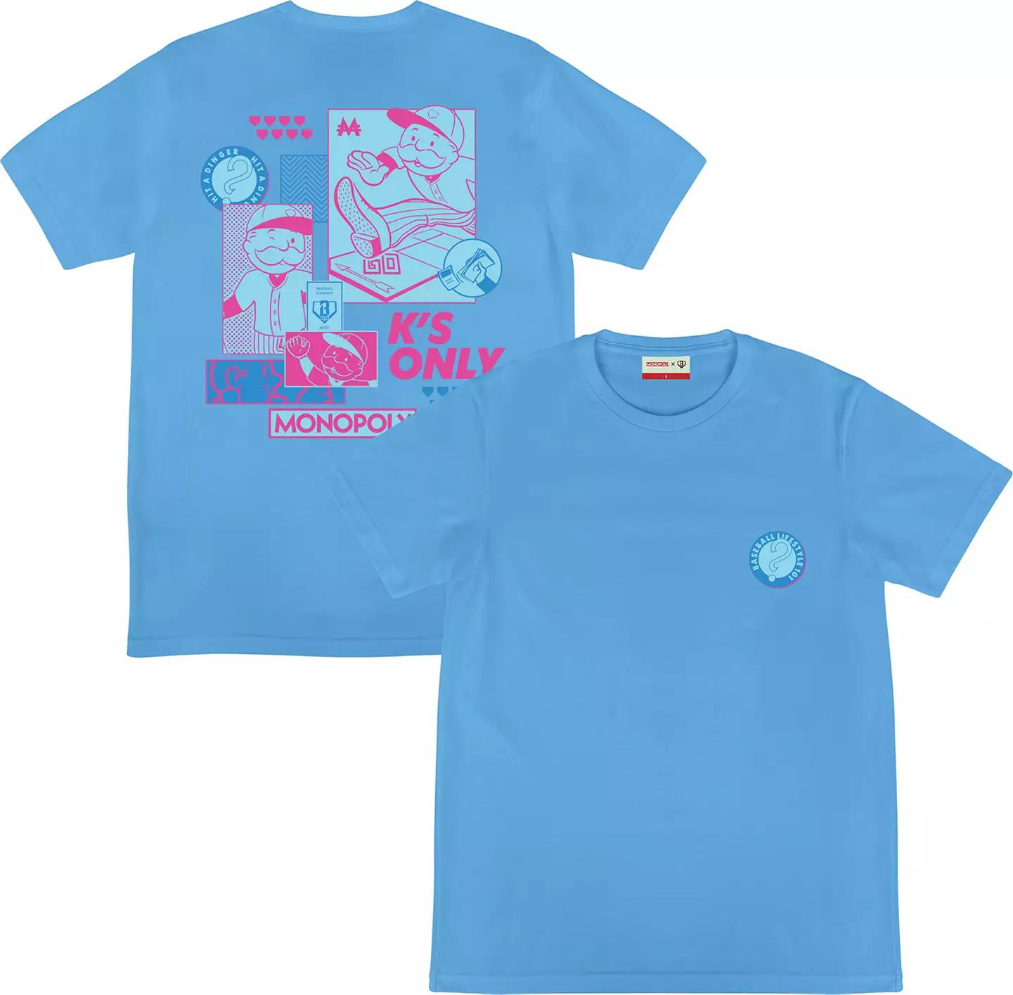 Baseball Lifestyle 101 x Monopoly Boys' K's Only Shirt | DICK'S Sporting Goods