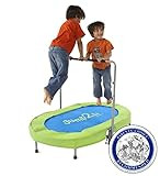 HearthSong Jump2It Fold 'n Store Indoor Trampoline, Holds Up to 180 lbs., 56" L x 35" W x 9" H | Amazon (US)