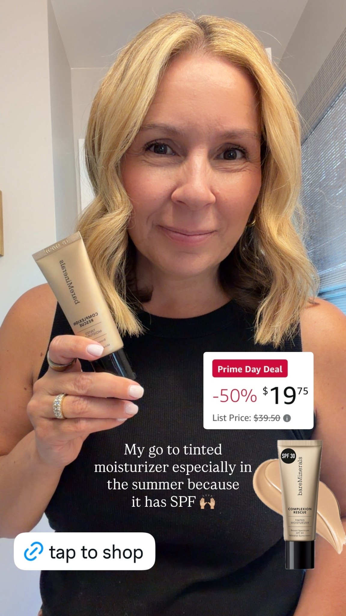 My go to tinted moisturizer especially in the summer because it has SPF 🙌🏼
Bare Minerals prime day deals

#LTKSaleAlert #LTKOver40 #LTKBeauty