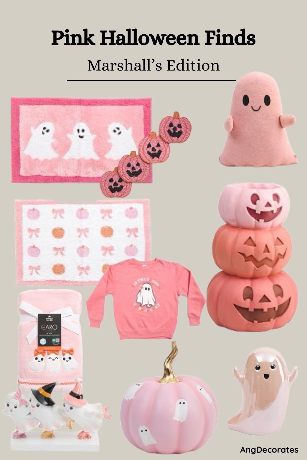 🎀👻 Sweet & Spooky Halloween Decor 👻🎀
This year’s Halloween trend is all about pastel pumpkins, pink ghosts, and girly glam haunted vibes. I’m loving how soft blush tones make spooky season feel chic and cozy. From pink jack-o’-lanterns to pastel spiderwebs, these finds will give your home a sweet twist on scary.

🖤 Shop my pink Halloween decor picks below and make your October a little prettier (and still plenty spooky)!

#PinkHalloween #PastelHalloween #HalloweenDecor #SweetAndSpooky #BooInBlush #GirlyHalloween #HalloweenTrends #LTKSeasonal #LTKHome #LTKHoliday


#LTKHome #LTKautumn #LTKSeasonal
