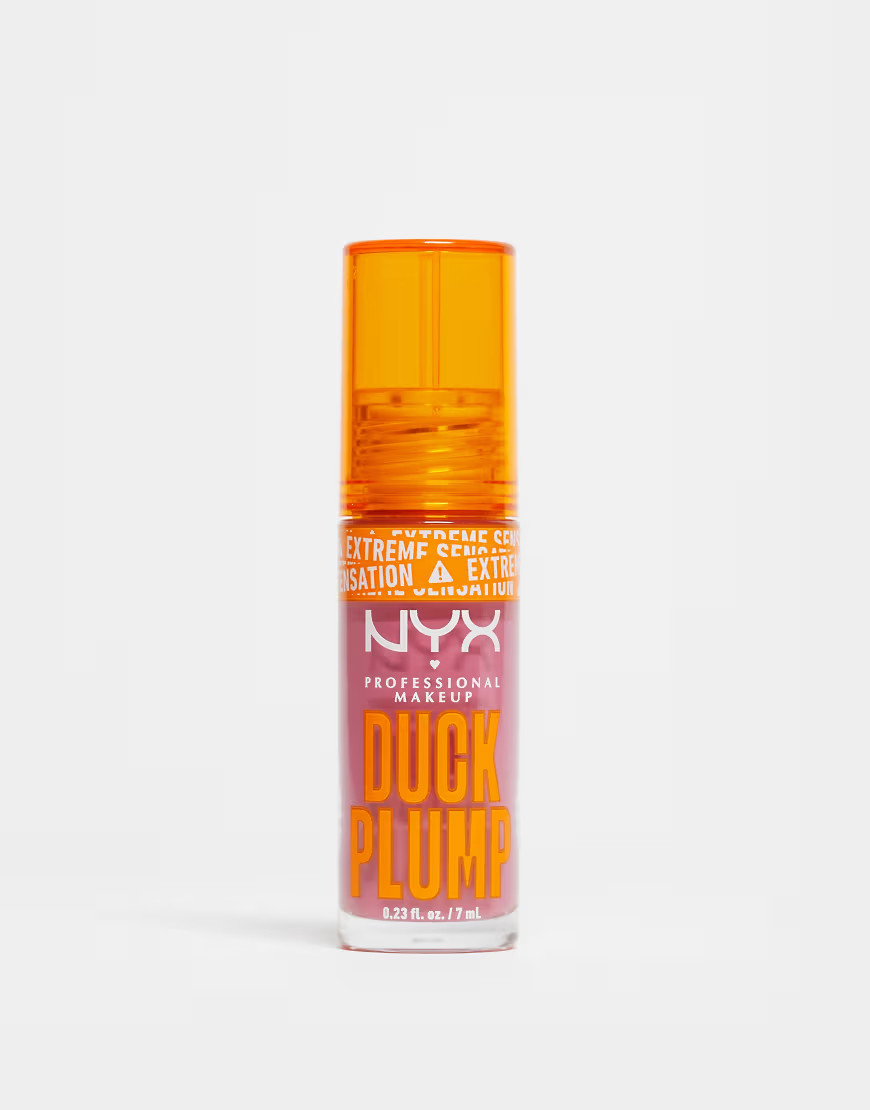 NYX Professional Makeup Duck Plump Lip Plumping Gloss - Pick Me Pink | ASOS (Global)