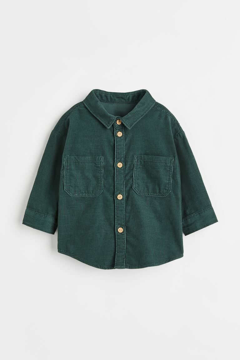 Cotton Corduroy Shirt | H&M (US + CA)