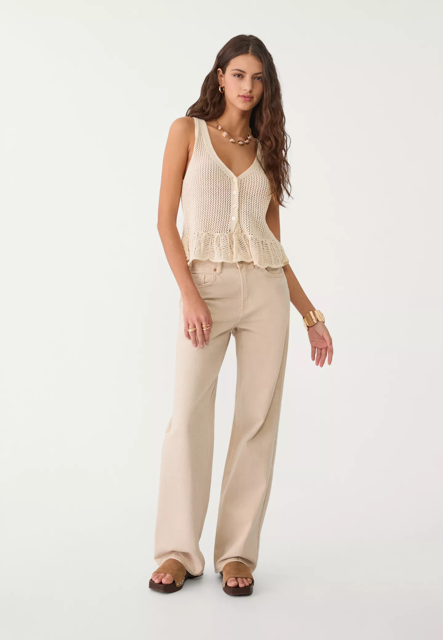 Jeans D92 im Straight-Wide-Fit | Stradivarius DE