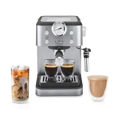 De'Longhi - Linea Classic Espresso Machine - Stainless Steel | Best Buy U.S.