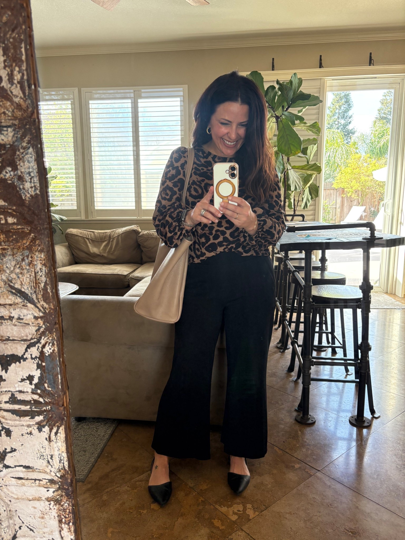 Pulled out some of my favorite workwear pieces to wear today on an interview panel. My pants are pull on yoga trousers that have functional front and back pockets. I’m wearing a small short. 
Teacher outfit
Petite pantss

#LTKPetite #LTKOver40 #LTKWorkwear