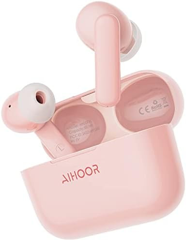 AIHOOR Wireless Earbuds for Music, Bluetooth 5.3 in-Ear Headphones with Extra Bass,30hr Battery E... | Amazon (US)
