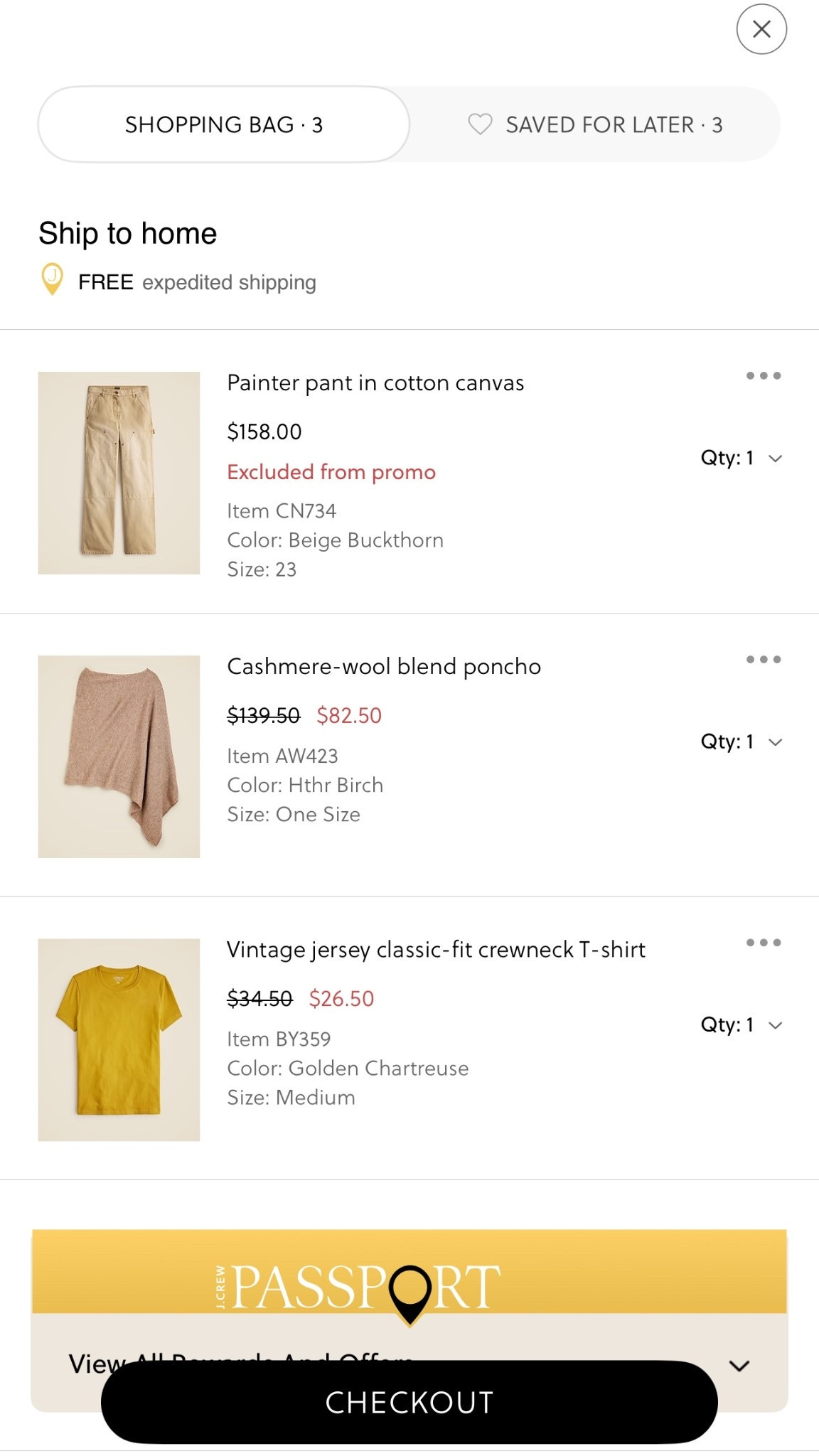 Poncho on the season 