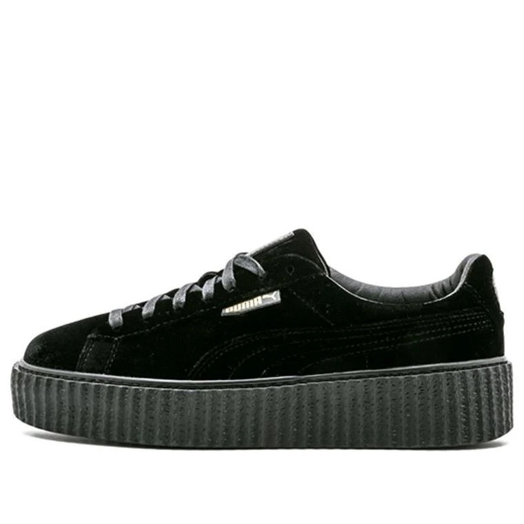 (WMNS) PUMA Fenty x Velvet Creeper 'Black' 364466-01 | KICKS CREW
