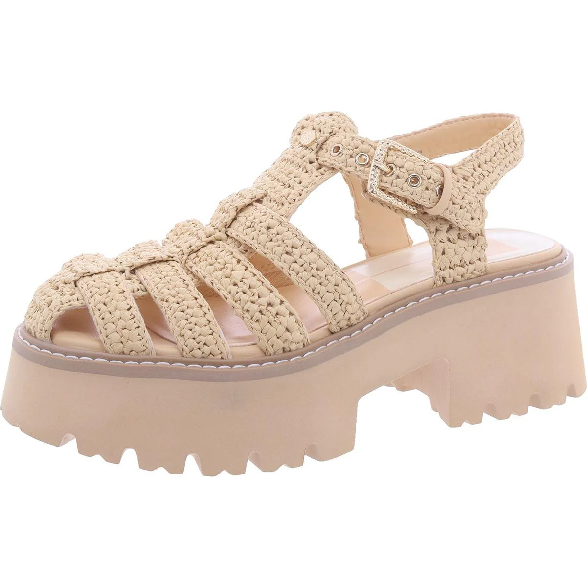 Lasly Womens Ankle Strap Lug Sole Fisherman Sandals | Shop Simon