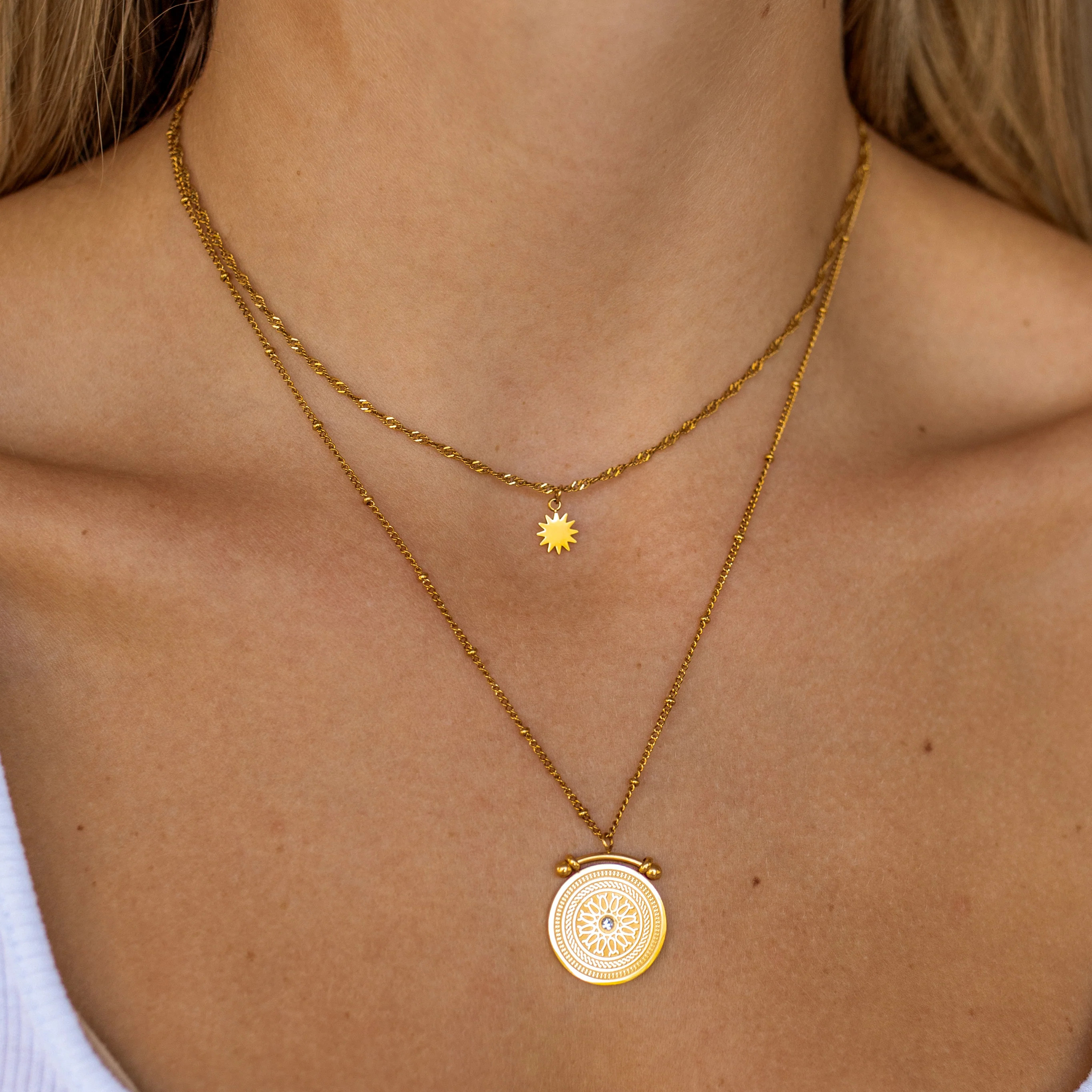 Limitless Necklace WHOLESALE Gold | ALCO Jewelry