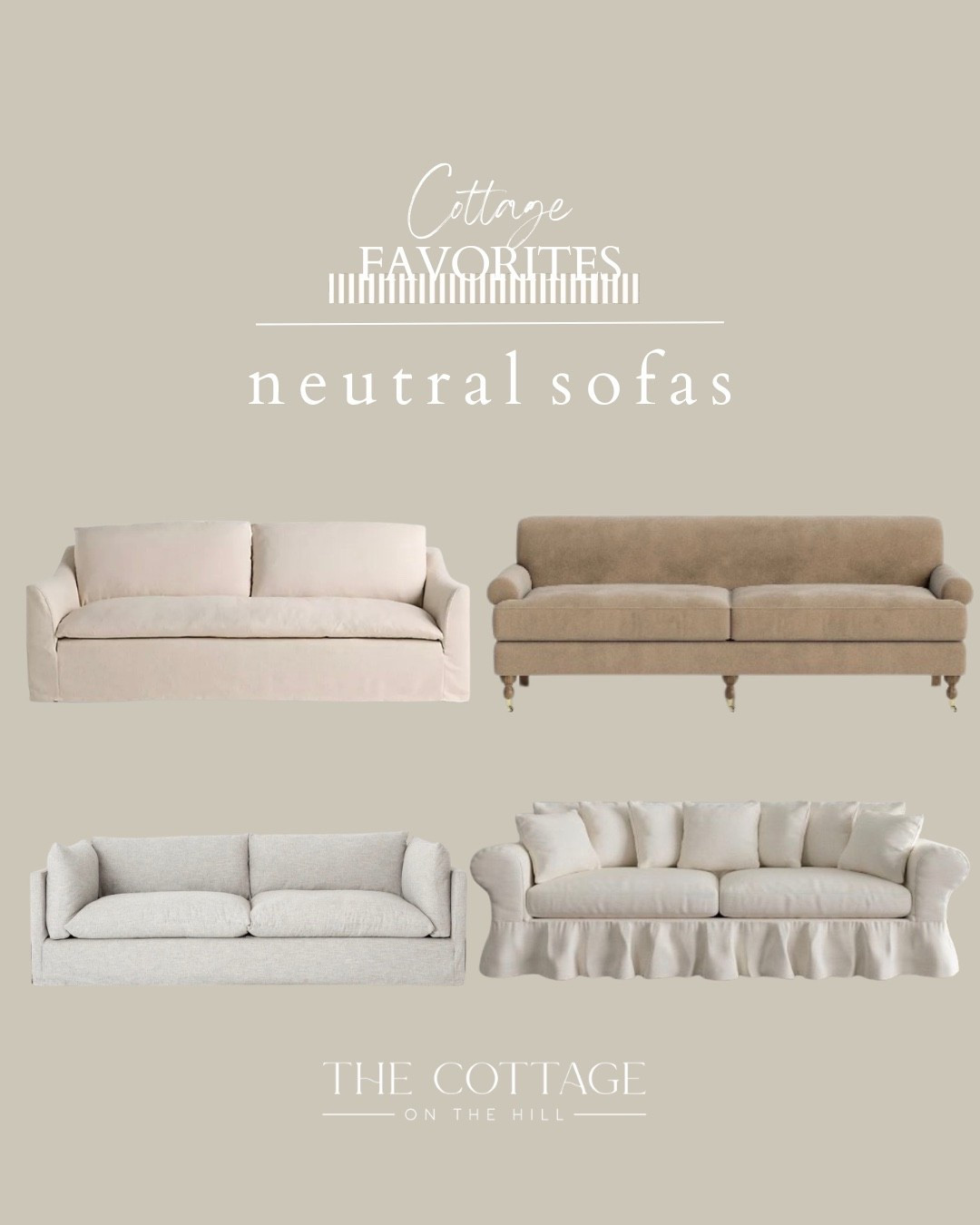 Here are some of my favorite neutral sofas 

#LTKHome