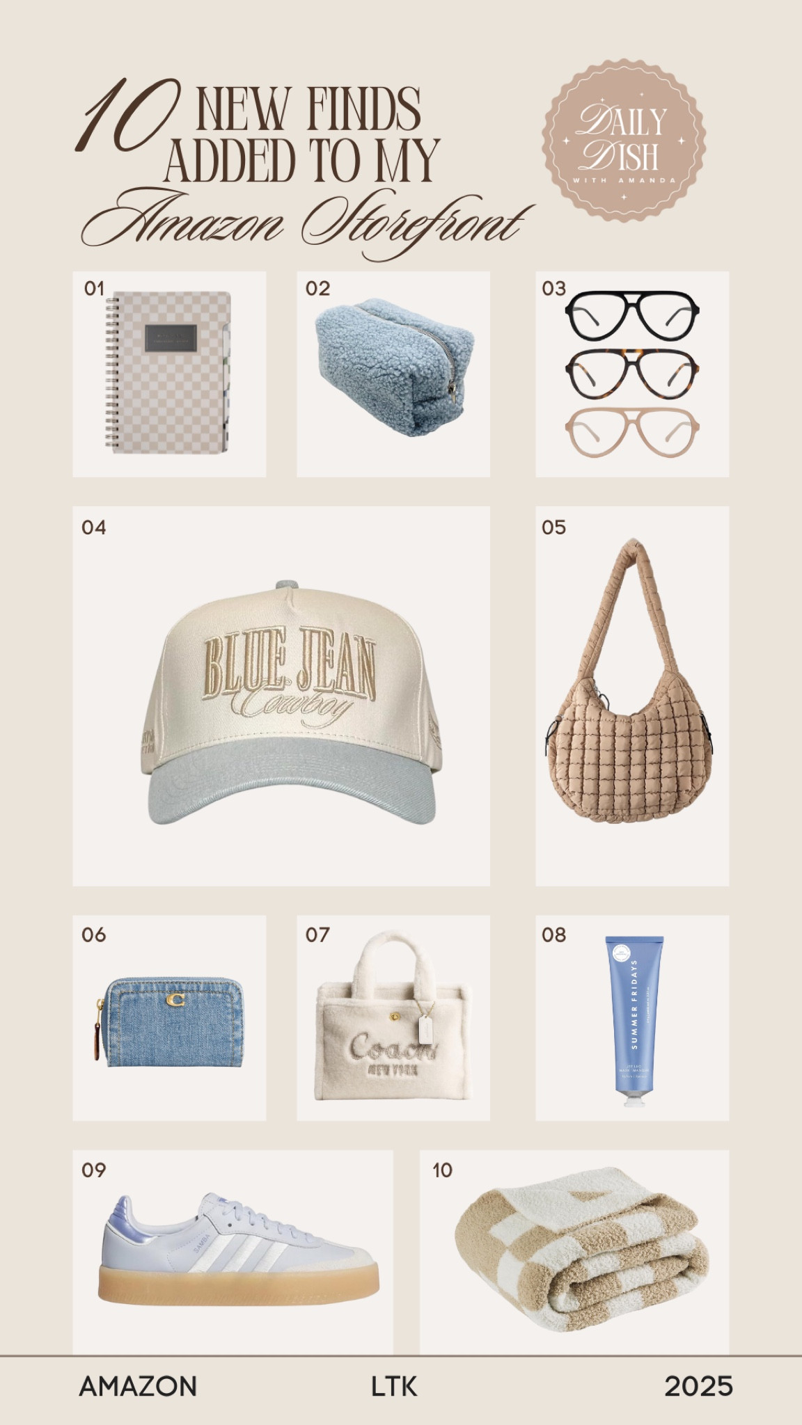 New finds added to my Amazon Storefront  

#LTKStyleTip #LTKFindsUnder50 #LTKHome