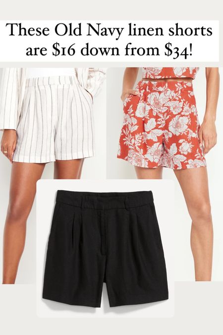 These linen shorts are $16 on sale from $34! 

#LTKstyletip #LTKfindsunder50