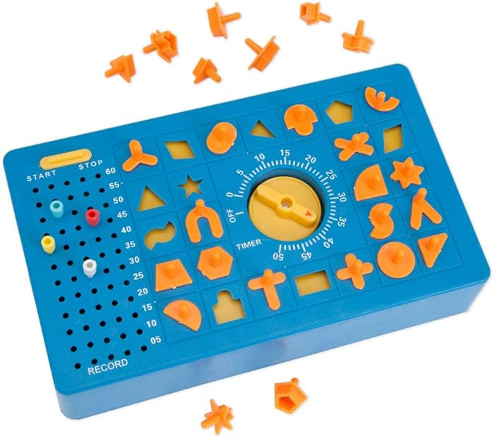 TimeShock Retro Timed Fun Board Game with Timer and Pop-up Tray - Measures 9" x 5" x 2" | Amazon (US)