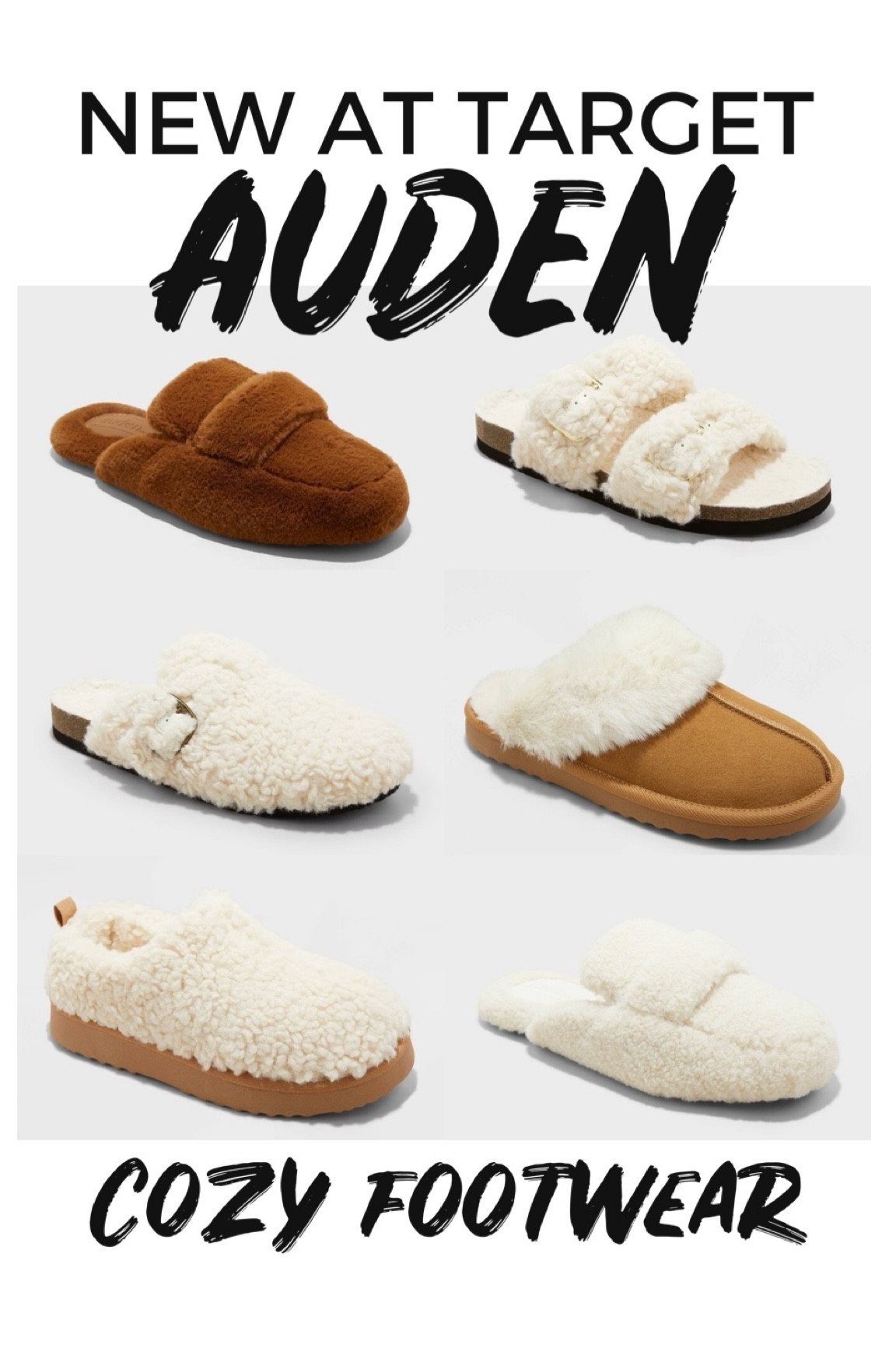 New at Target 🎯 
Auden cozy footwear for fall 

#LTKShoeCrush #LTKStyleTip #LTKFindsUnder50