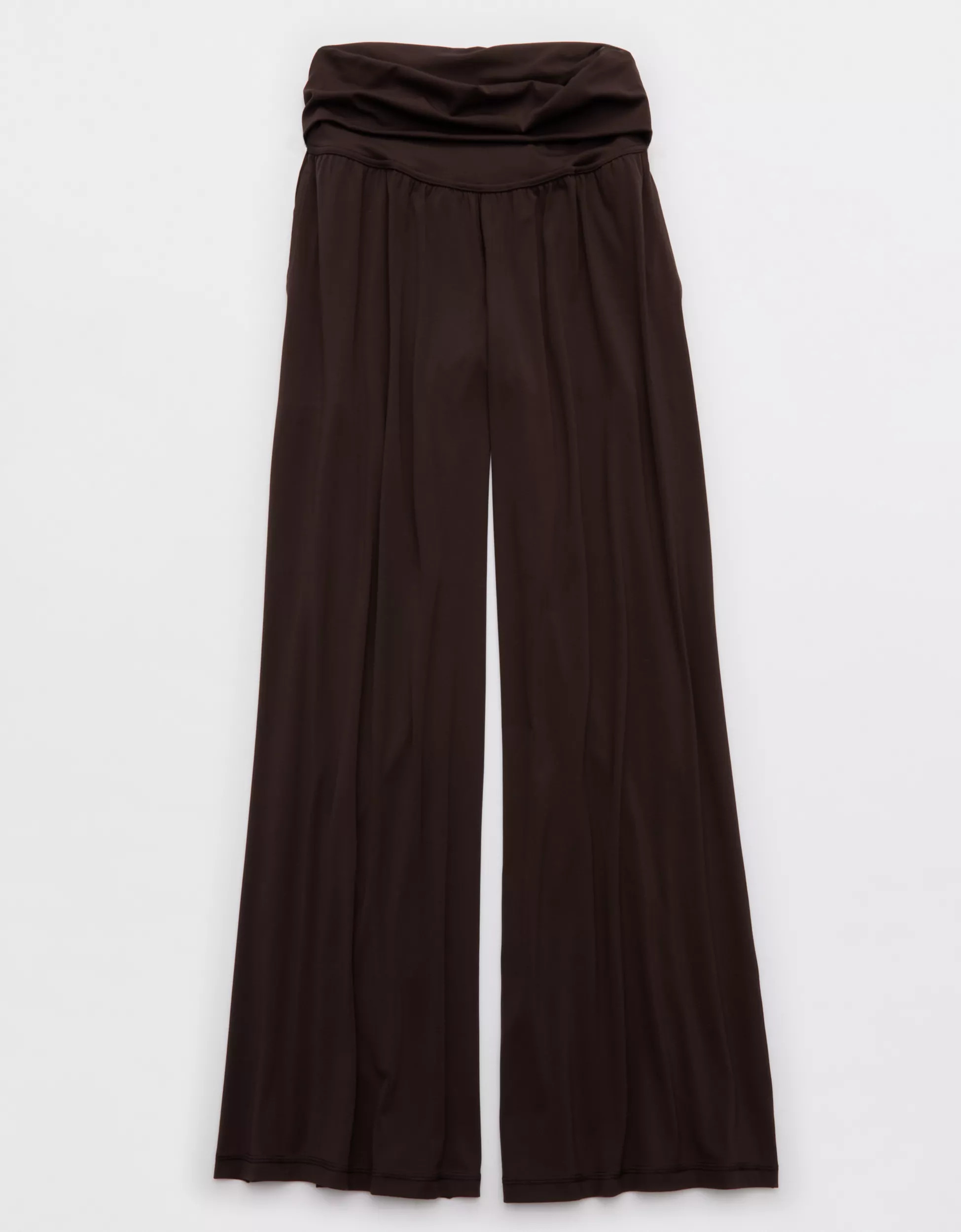 OFFLINE By Aerie Real Me Foldover Super Wide Leg Pant | American Eagle Outfitters (US & CA)