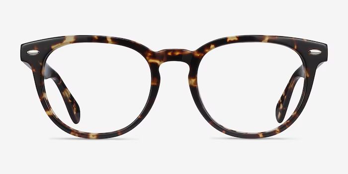 Maeby - Oval Tortoise Frame Eyeglasses | EyeBuyDirect | EyeBuyDirect.com
