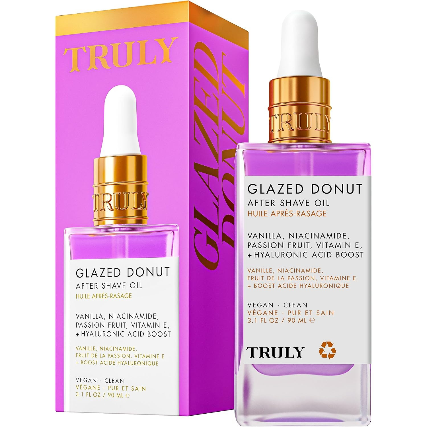 Truly Beauty Luxury After Shave Oil | Soothing & Hydrating Treatment to Prevent Ingrown Hair For ... | Amazon (US)