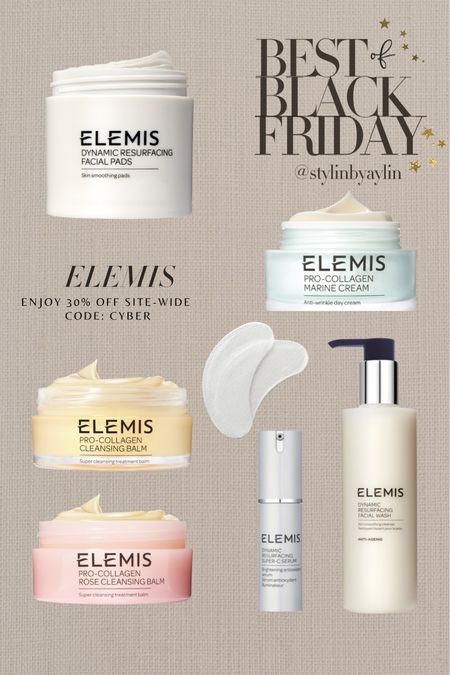 Best of Black Friday sales! Enjoy 30% off ELEMIS with code CYBER, beauty favorites, skincare, StylinByAylin 

#LTKCyberweek #LTKunder100 #LTKbeauty