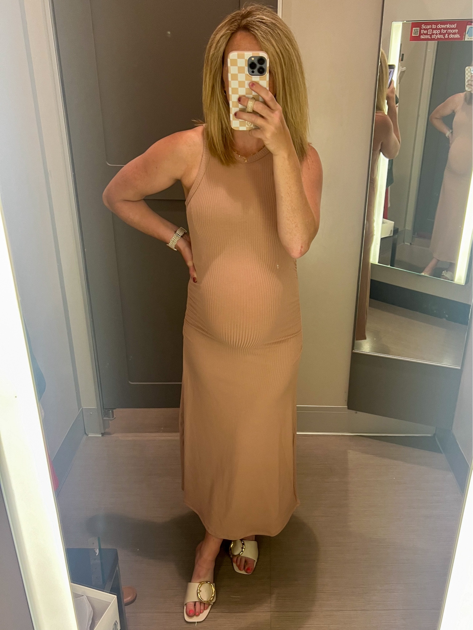 Target 
Rib knit body con midi dress

#LTKStyleTip #LTKFindsUnder50